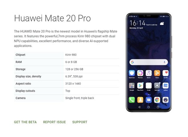 Google'dan Huawei'ye Geri Dönüş Sinyali: Huawei Mate 20 Pro Android Q Beta'ya Geri Döndü
