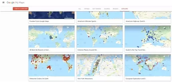 Kendi Haritalarınızı Oluşturabileceğiniz Google Hizmeti: My Maps