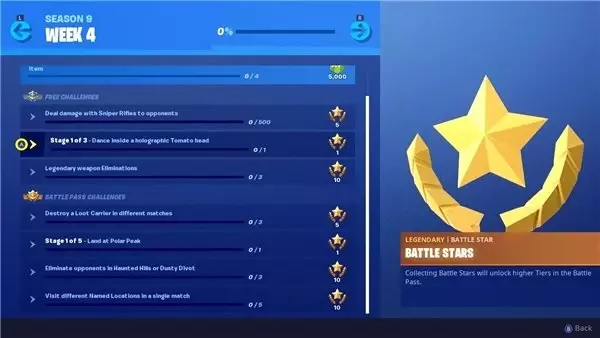 Fortnite'ın Tuhaflıklar Dolu 9. Sezon 4. Hafta Görevleri Belli Oldu