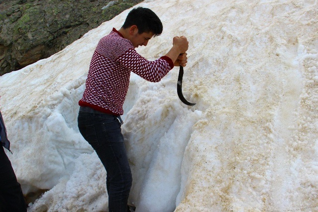 Bu görüntüler Erzurum'dan değil Aydın'dan