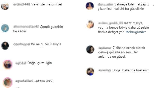 Şarkıcı Ebru Gündeş'in makyajsız fotoğrafına yorum yağdı