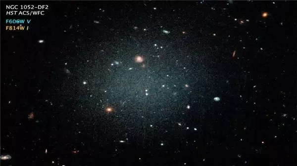 2018'de Keşfedilen Karanlık Maddesiz Galaksinin Gizemi Çözüldü