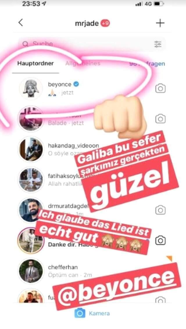 Dünyanın 1 numarası Beyonce Mr.Jade hayranı çıktı