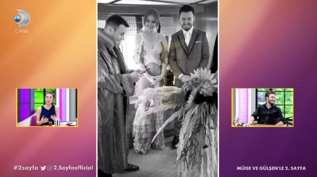 Mustafa Ceceli ve Selin İmer'in düğününden ilk fotoğraf yayınlandı