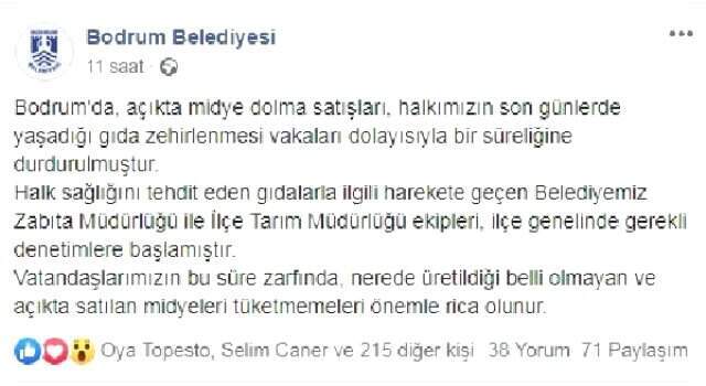 Bodrum'da 50'nin üzerinde kişi midye yedikten sonra rahatsızlandı Bodrum'da 50'nin üzerinde kişi midye yedikten sonra rahatsızlandı