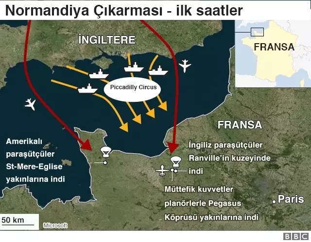 Normandiya Çıkarması: 2. Dünya Savaşı'nın dönüm noktası sayılan 1944'teki askeri harekâtta neler...