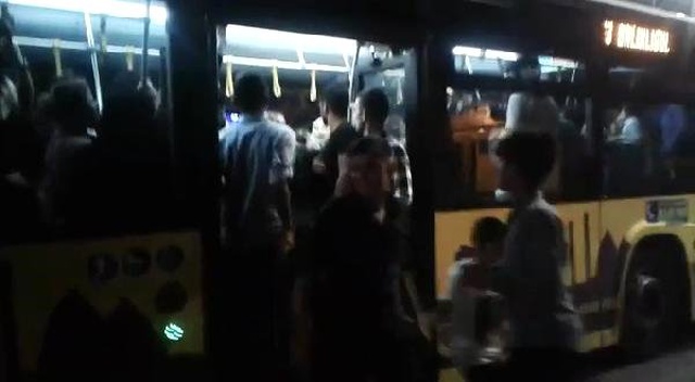 Halk otobüsünde taciz! Kadın yolcu çığlık attı, ortalık bir anda karıştı