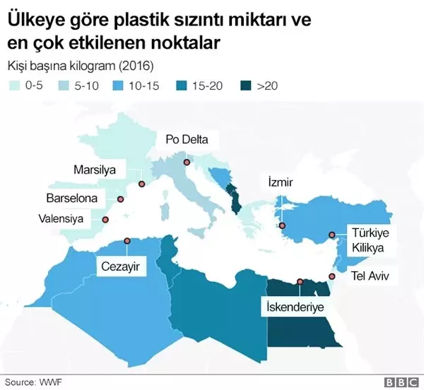 Doğal Hayatı Koruma Vakfı'ndan Üzücü Rapor: Adana Ceyhan Akdeniz'in En Kirli Yeri