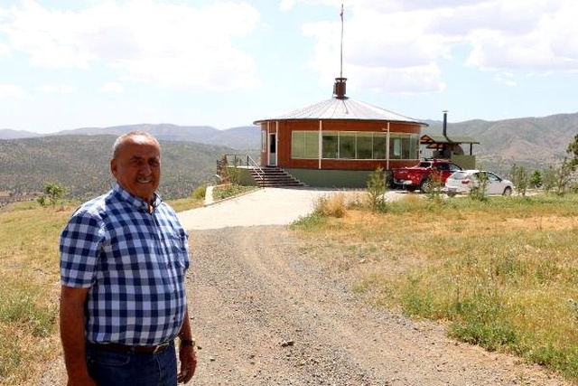 Bu ev 360 derece dönüyor