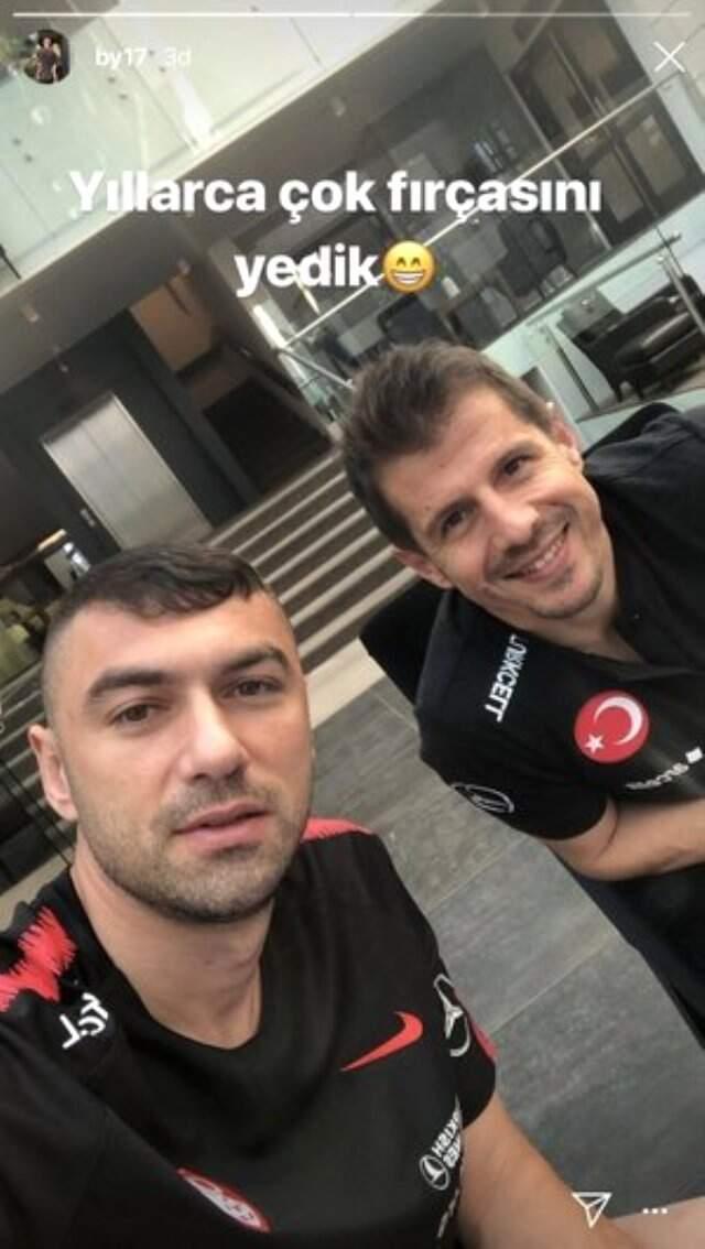 Burak Yılmaz: Emre abi iyi ki fırçayı görmedin