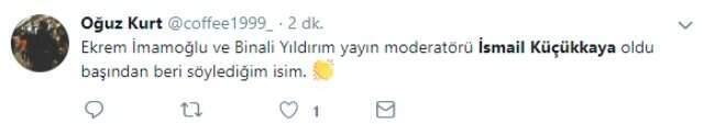 Canlı yayın için İsmail Küçükkaya'nın seçilmesi sosyal medyayı salladı