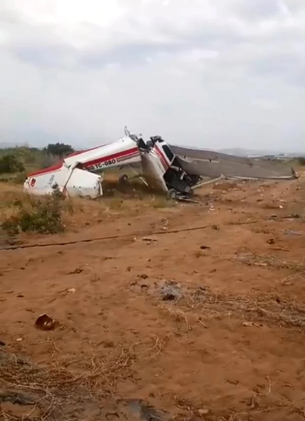 Antalya'da eğitim uçağı düştü: 2 ölü, 1 yaralı var