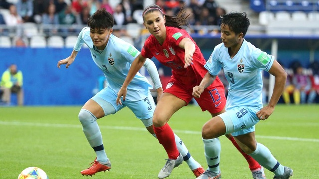 2019 Kadınlar Dünya Kupası: ABD Tayland'ı 13-0 yendi, kupa tarihinde rekor kırdı