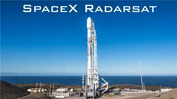 Radarsat Uyduları, SpaceX'in Falcon 9 Roketi ile Uzaya Fırlatıldı