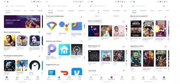 Google Play Store'un 'Material' Temasını Kullanıma Açan APK Yayınlandı