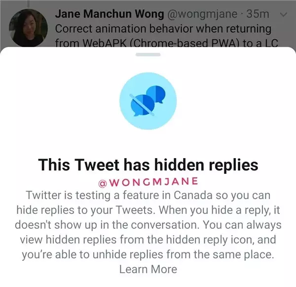 Twitter, Tweet Yanıtlarını Gizleme Özelliği Test Ediyor