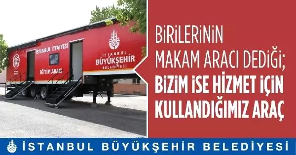 İBB, 'makam aracı' iddialarına yanıt verdi: Hizmet için kullanılıyor