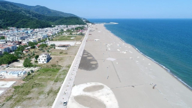 Türkiye'nin en uzun sahili olacak olan Karacabey Boğazı Plajı için geri sayım başladı