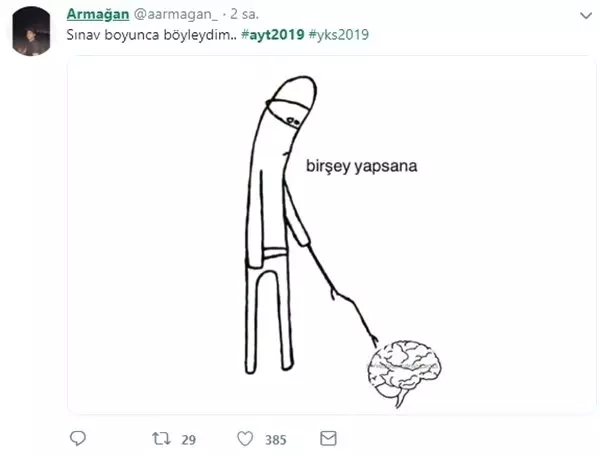 AYT Sınavının Ardından Sosyal Medyanın Yıldızı Olan 20 Komik Tweet