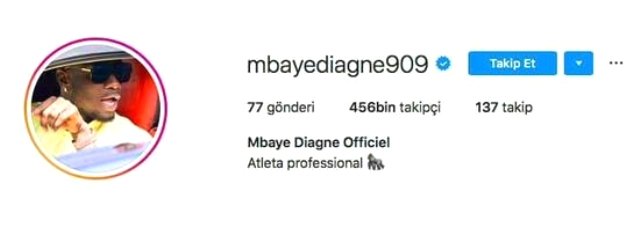 Mbaye Diagne, sosyal medya hesabından Galatasaray'ı sildi!