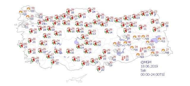 Meteoroloji uyardı! Kuvvetli sağanak geliyor