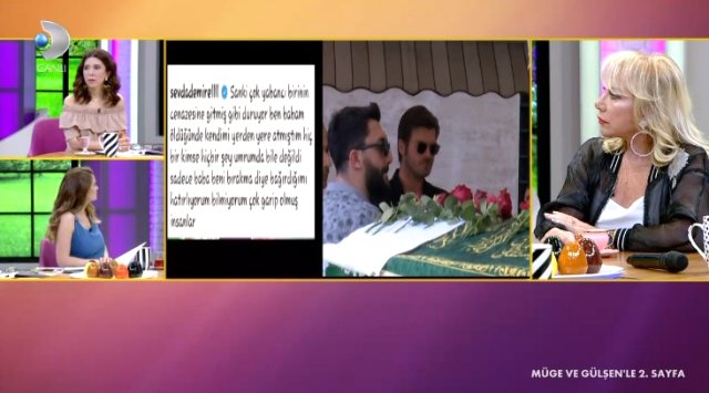 Sevda Demirel'den babasını kaybeden Başak Dizer'e şaşırtan sözler: Sanki başkasının cenazesinde