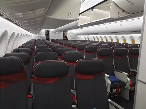 THY'nin 'Rüya Uçağı' Boeing 787-9 Dreamliner'ın Kabin İçinden İlk Görüntüler Paylaşıldı