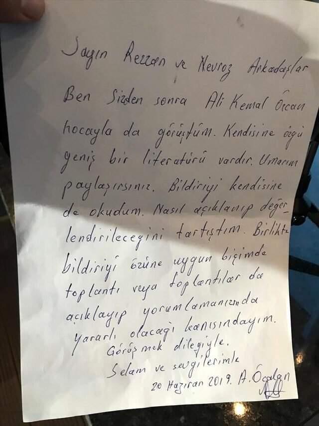 Teröristbaşı Öcalan, HDP'ye İstanbul seçimi için tarafsızlık çağrısı yaptı