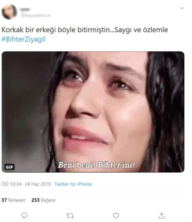 Aşk-ı Memnu'nun efsane karakteri Bihter Ziyagil ölüm yıl dönümünde sosyal medyada TT oldu