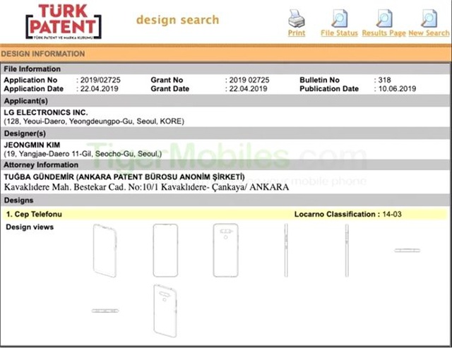 İddia: LG, Delikli Ekrana Sahip Bir Telefon İçin Türkiye'de Patent Başvurusu Yaptı