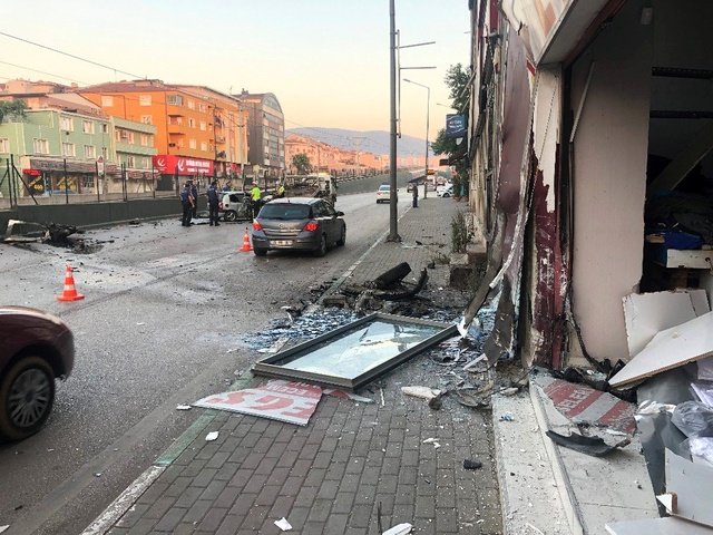 120 kilometre hızla gelen ölüm kameraya böyle yansıdı