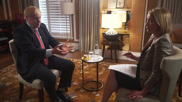 Boris Johnson, BBC'nin kız arkadaşıyla yaşadığı tartışmaya dair sorularına net yanıt vermedi