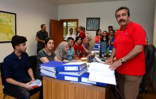 1700 kişilik belediye kadrosuna, 73 bin iş başvurusu yapıldı