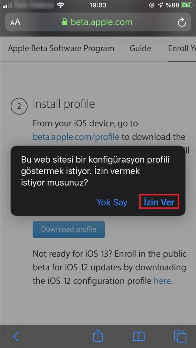iPhone'a iOS 13 Nasıl İndirilir?