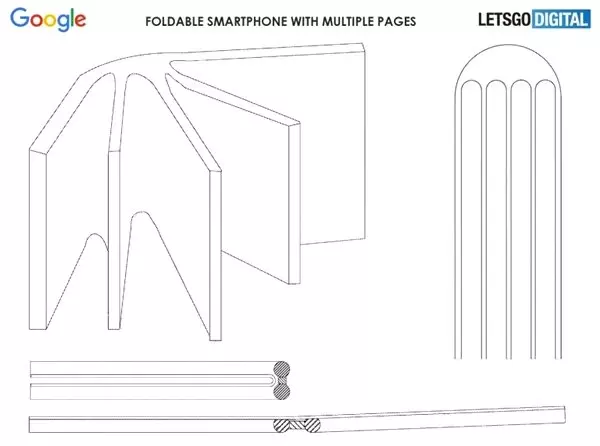 Google, İlginçlikte Rakip Tanımayan Bir Katlanabilir Telefon Patenti Aldı