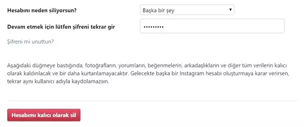 Instagram Hesabı Nasıl Silinir?