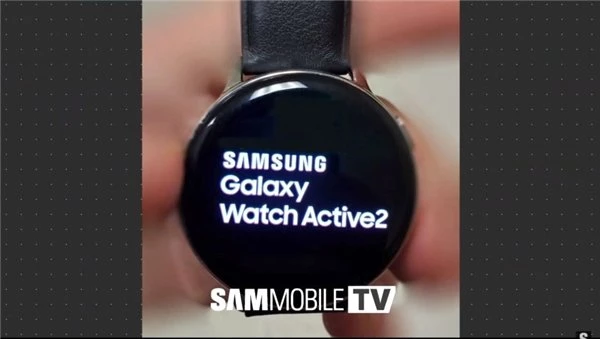 Samsung'un Yeni Akıllı Saati Galaxy Watch Active 2'nin Görüntüleri Ortaya Çıktı