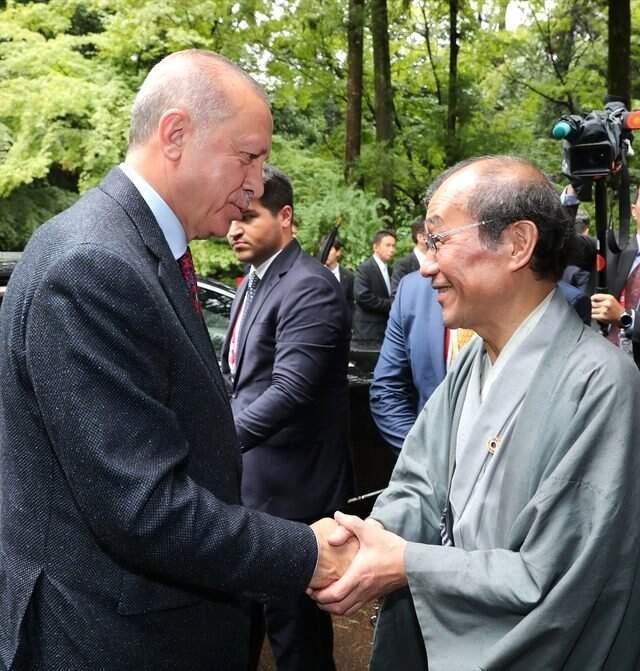 Cumhurbaşkanı Erdoğan, Kyoto'daki Ara Güler Sergisi'nin açılışını yaptı