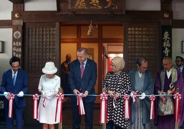 Cumhurbaşkanı Erdoğan, Kyoto'daki Ara Güler Sergisi'nin açılışını yaptı