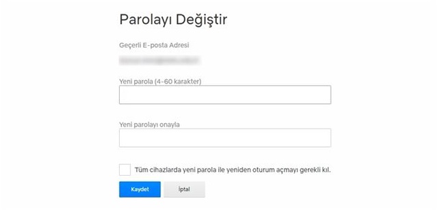 Unutulan Netflix Şifresi Nasıl Değiştirilir?