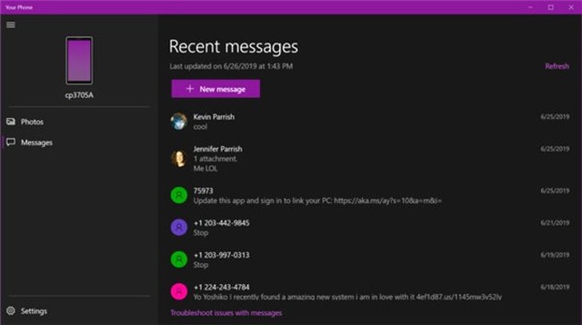 Android Telefonunuz ile Windows 10'dan Nasıl Mesajlaşabilirsiniz?