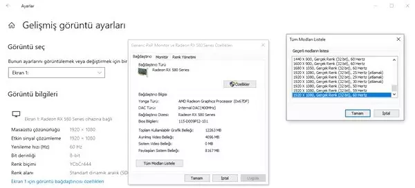 Windows 10'da İdeal Çözünürlük Ayarı Nasıl Yapılır?