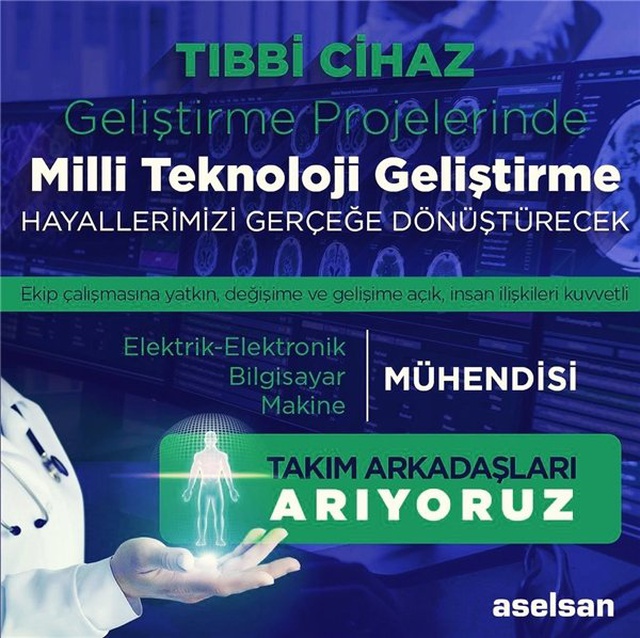 Aselsan, Yerli Teknolojiler Geliştirecek Genç Bir Kadro Kurmak İçin İş İlanı Yayınladı