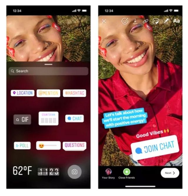 Instagram Hikayelerine 