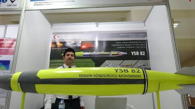 Üniversite öğrencisinin icat ettiği yangın söndürme bombası 100'den fazla ülkeye ihraç edilebilir