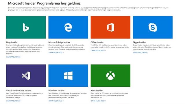 Microsoft, Tüm Insider Programlarını Tek Bir Çatı Altında Topladı