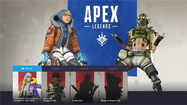 Apex Legends'ın Twitch Prime Paketleri Yayınlandı