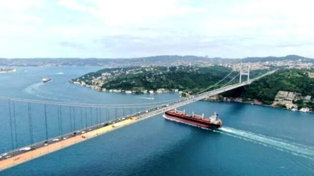 FSM'deki asfalt yenileme çalışması havadan görüntülendi