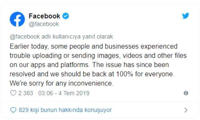 Instagram, Facebook ve WhatsApp'taki kesintiyle ilgili büyük şüphe Instagram, Facebook ve WhatsApp'taki kesintiyle ilgili büyük şüphe
