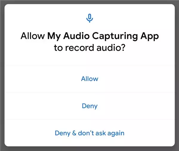 Android Q ile Bir Uygulamanın Sesi, Başka Bir Uygulamayla Kaydedilebilecek